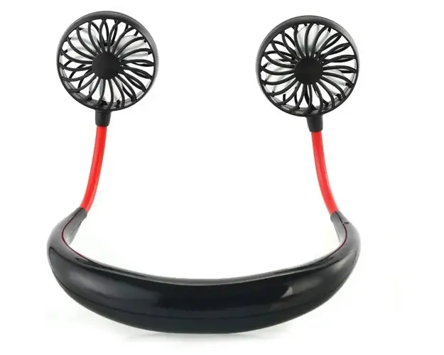Mini ventilator pentru gat ,3 trepte de viteze, incarcare usb