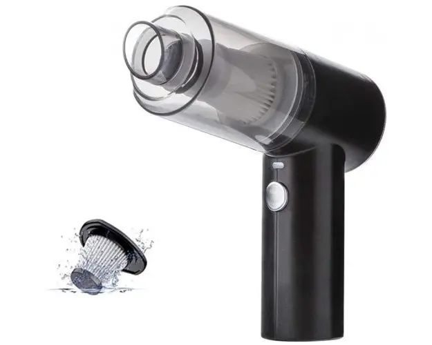 Mini aspirator portabil 2 in 1 fara fir cu incarcare prin USB