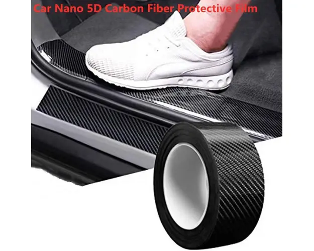 Folie de protectie carbon 3D, rola 7cm x 5m