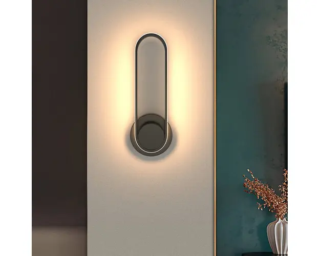 Lampa de perete LED, rotativa 330, lumina calda 12W