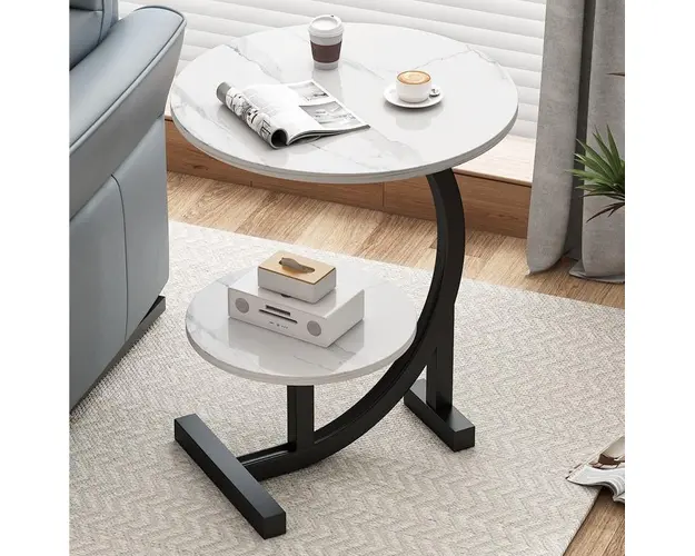 Masuta de cafea pentru living, design nordic, elegant, 62x30cm