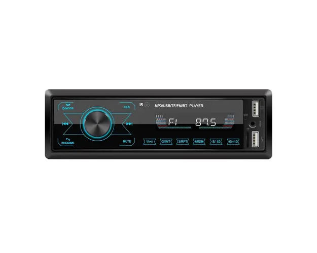 Radio MP3 player auto cu touchscreen, bluetooth, USB, microSD, AUX, 4x60W si telecomanda