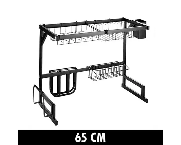 Organizator chiuveta pentru uscat vasele, otel inoxidabil