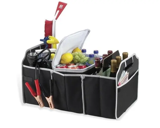 Organizator pentru portbagaj 3 compartimente