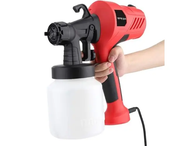 Pulverizator Electric de vopsea cu 2 acumulatori de 36v, 1000ml - 3 moduri de pulverizare, ideal pentru tavane, pereti si garduri