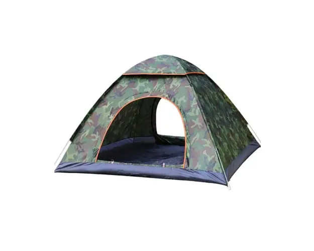 Cort camping cu deschidere automata pop-up, impermeabil, protectie UV, 2 usi