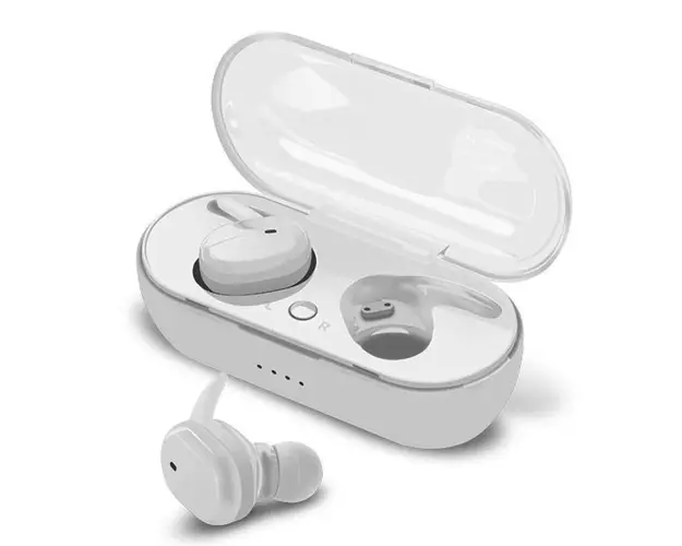 Casti Wireless TWS-4, Bluetooth 5.0, calitate inalta a sunetului