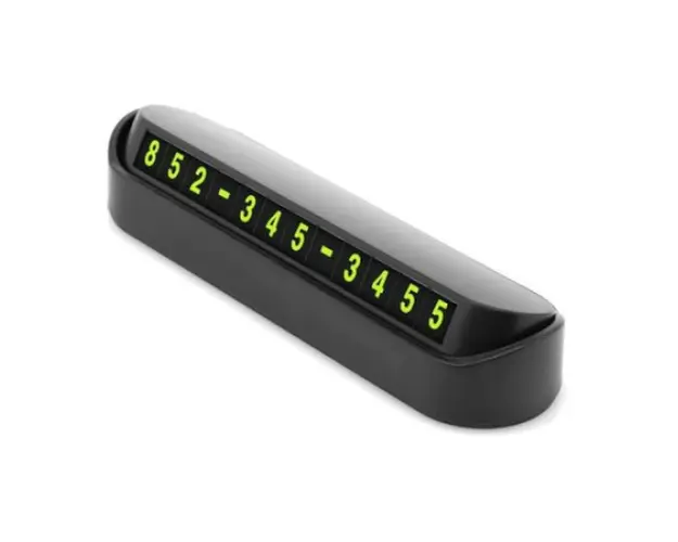 Placuta numar telefon parcare, pentru parbriz