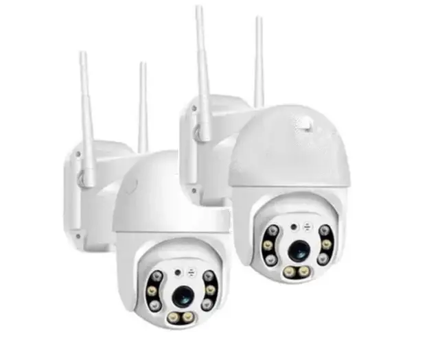 Pachet camere supraveghere WIFI, 2MP sau 3MP, FULL HD, vedere color noaptea, Micro SD, Rotire 360, detectie forma umana