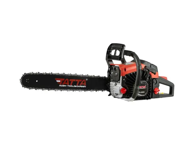 Drujba (motofierastrau) Tatta TD-5800, benzina, motor 2 timpi, putere 3.54 CP, 58 CC, lama 50 cm, rezervor 550 ml