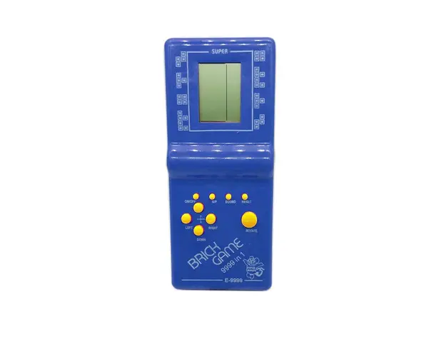 Joc tetris clasic cu diferite jocuri, alimentare pe baterii