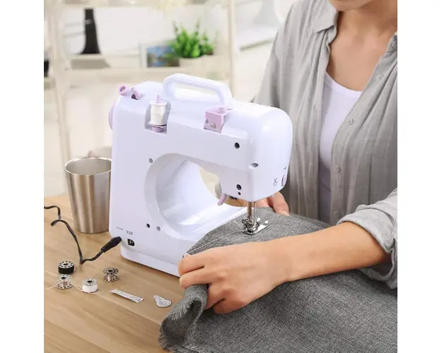 Masina de cusut Sew Simple K1127 Alb, 31x30x15 cm