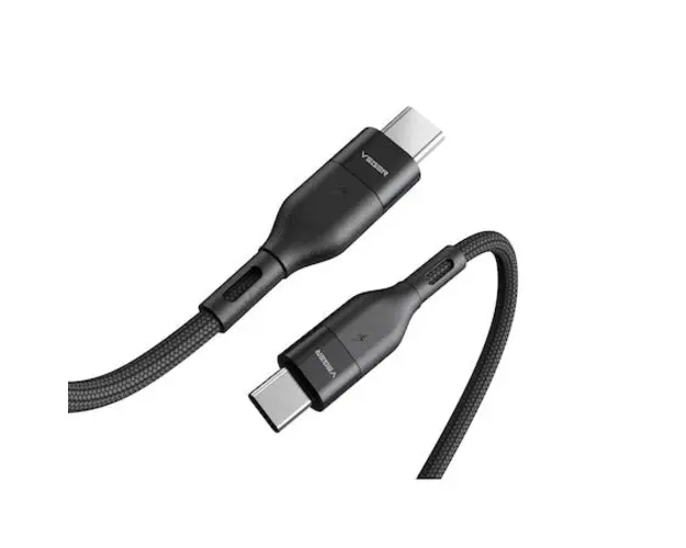 Cablu date si Incarcare, USB Type-C la USB Type-C, 3A, 1.2m, Negru