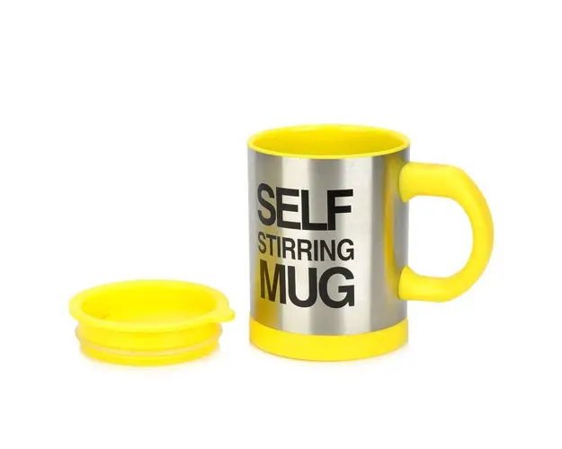 Cana cu amestecare automata Self-Stirring Mug