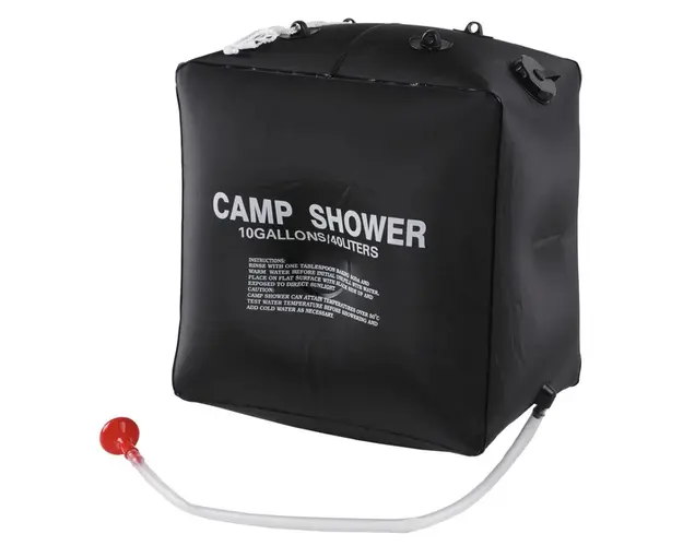 Dus solar portabil, ideal pentru camping sau gradina