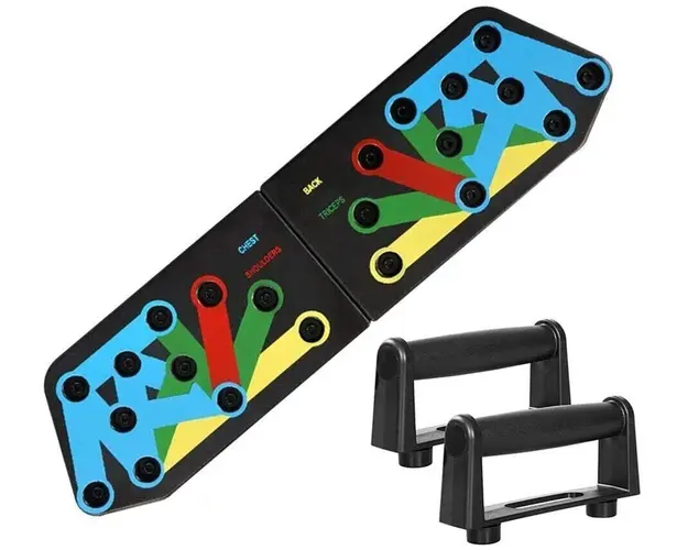 Placa pentru executare flotari 14 combinatii complete PushUp