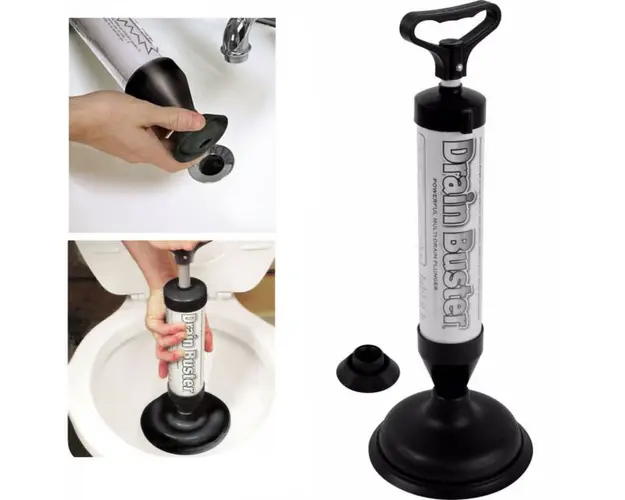 Pompa pentru desfundat chiuvete si toalete Drain Buster