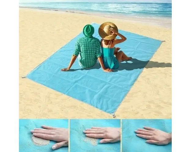 Prosop de plaja 150 x 200 cm, PVC. Nu retine nisipul.