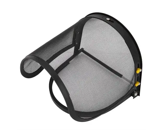 Casca protectie motocoasa cu viziera de plasa