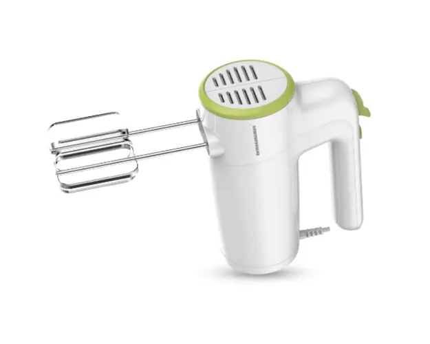 Mixer de mana Heinner HM-300, 300W, 6 viteze+turbo, 2 seturi accesorii inox