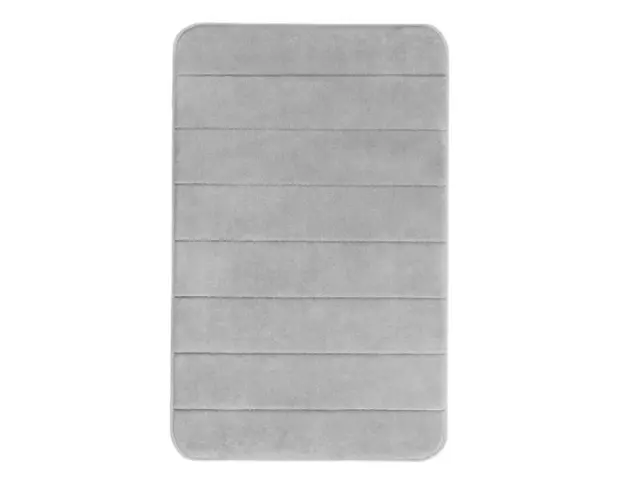 Covoras pufos din spuma pentru baie, ultra-absorbant si anti-alunecare