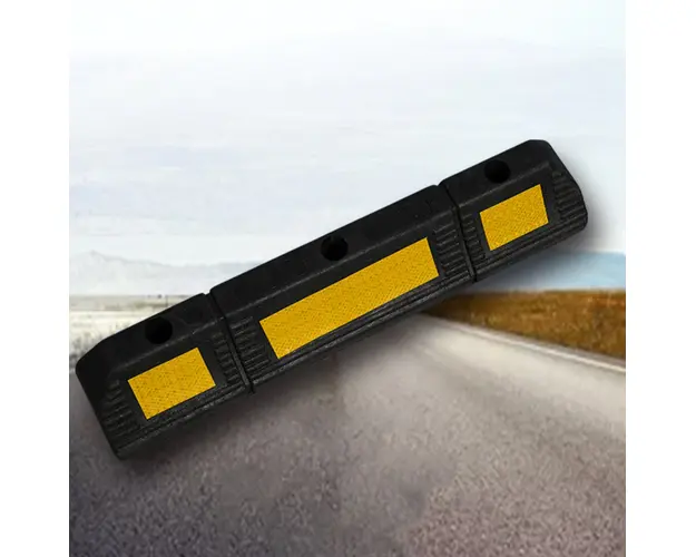 Opritor roti auto reflectorizant, pentru locul de parcare sau blocare roti