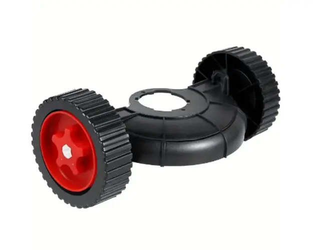 Set roti detasabile cu protectie pentru motocoasa