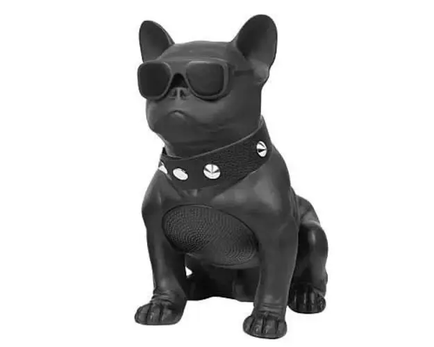 Boxa Portabila Bulldog Negru/Rosu Cu Bluetooth, Cititor USB, Card, Radio si microfon 20 X 20 x 14 cm