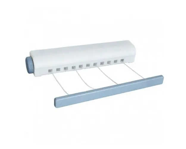 Suport de uscat rufe cu sfoara retractabila, pentru interior si exterior