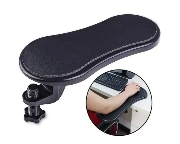 Suport de brat pentru birou, sustinere antebrat, ergonomic, adaptabil, rotativ