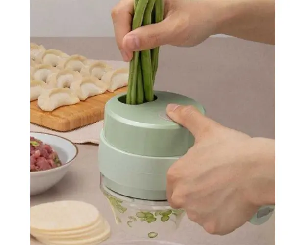Tocator si maruntitor electric pentru alimente si legume 4 in 1