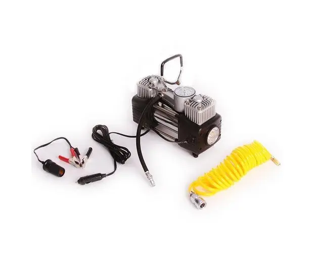 Compresor auto 2 cilindri 4x4, 75 l/min cu iluminare