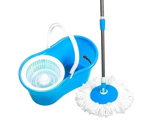 Mop rotativ cu galeata - 2600 rpm la stoarcere