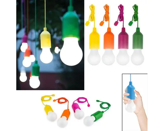 Set 4 becuri cu LED fara fir Handy Lux