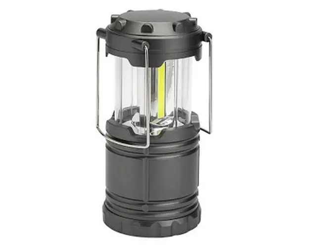 Lanterna pliabila 3 LED, 9 W, gri, 19 cm