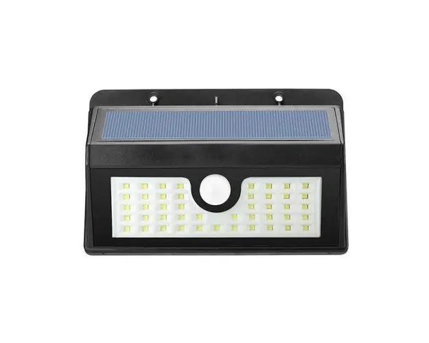 Lampa solara 45 LED cu senzor de miscare si lumina