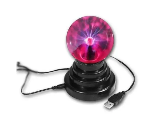 Glob cu Plasma - Lampa decorativa cu efect de fulgere