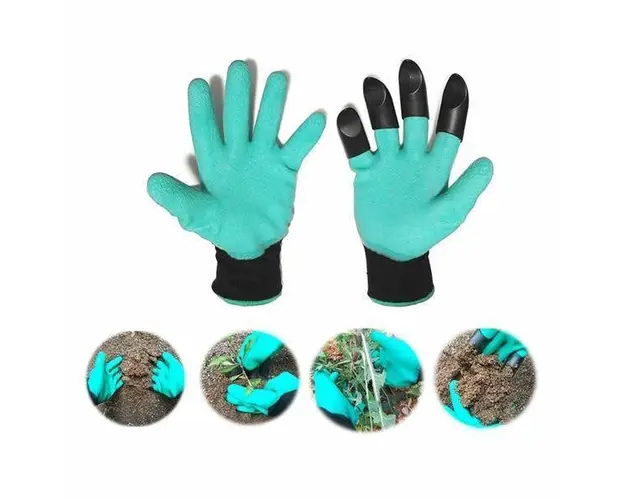 Set 2 manusi cu gheare pentru gradinarit