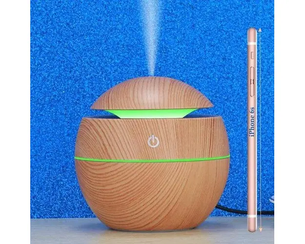 Umidificator de aer cu ultrasunete, LED, 130 ml