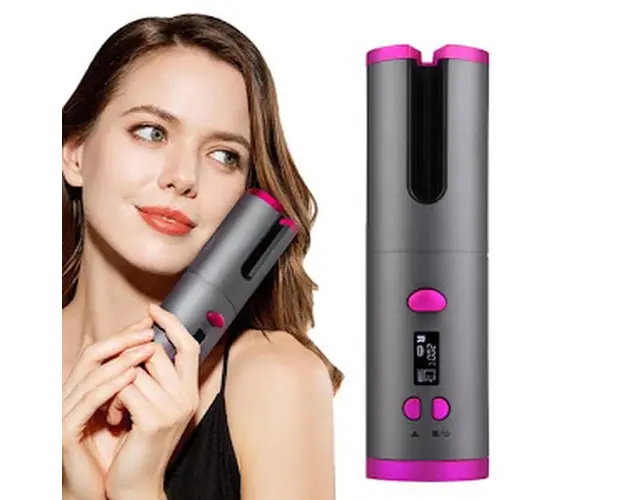 Ondulator ceramic de par, fara fir cu acumulator 2500mAh
