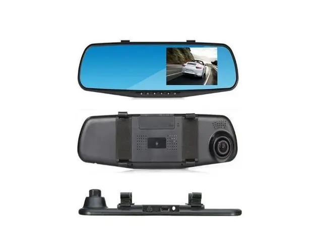 Oglinda retrovizoare cu camera video HD 1080p Night Vision