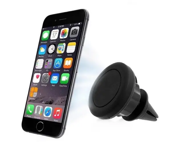 Suport auto magnetic pentru telefonul mobil