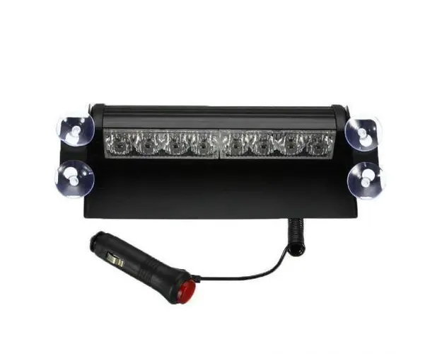 Girofar auto rosu-albastru, alimentare 12V