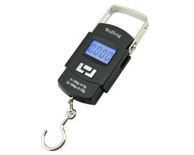 Cantar de mana portabil cu ecran LCD - Greutate maxima 50 kg