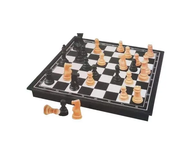 Joc de sah pe suprafata magnetica, 30x30 cm