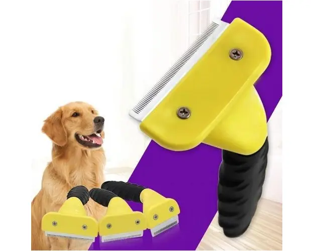 Dispozitiv pentru curatarea blanii animalelor, perie par animale