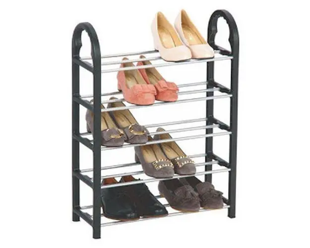 Suport incaltaminte metalic cu 4 rafturi