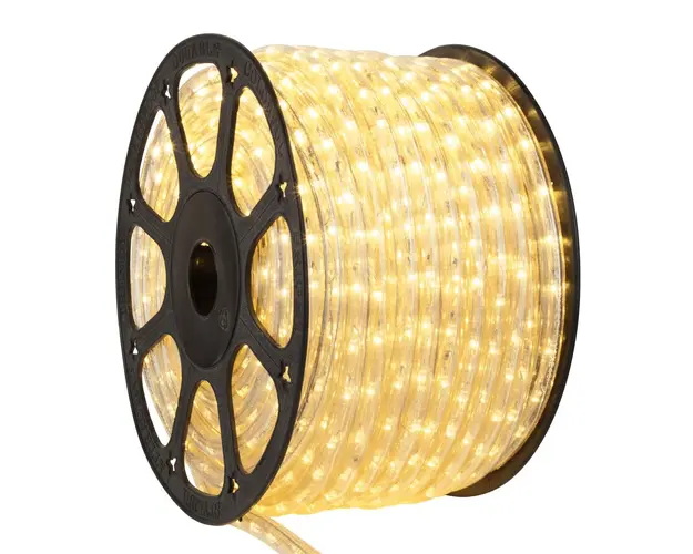 Instalatie tip furtun luminos cu LED, 80m, diverse culori