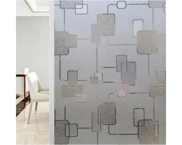 Folie decorativa pentru geam, autoadeziva, 45 x 300 cm