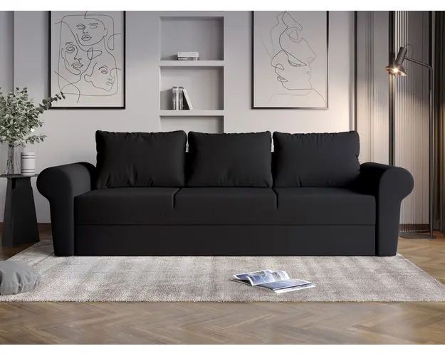 Canapea Extensibila Maroc Neagra